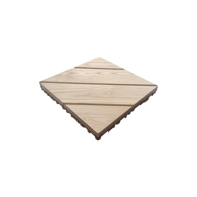 Square Plank Flooring Click-Locking Water Resistant Hardwood Flooring