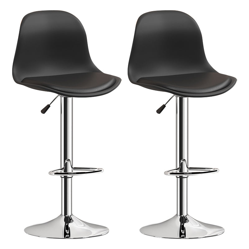 Indoor Swivel Bar Stools Folding with Metal Legs Counter Stool