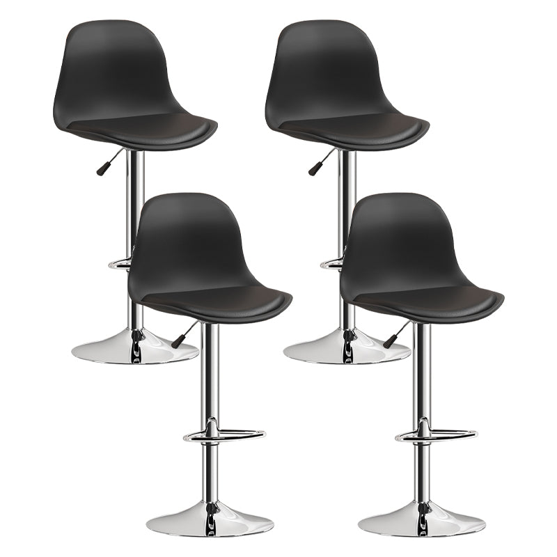 Indoor Swivel Bar Stools Folding with Metal Legs Counter Stool