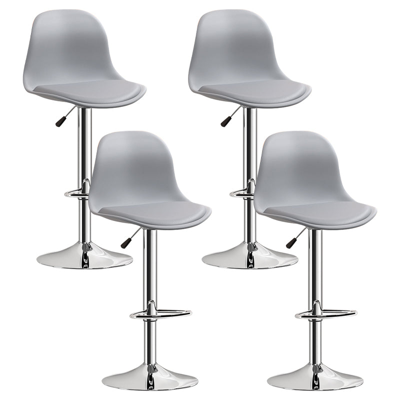 Indoor Swivel Bar Stools Folding with Metal Legs Counter Stool