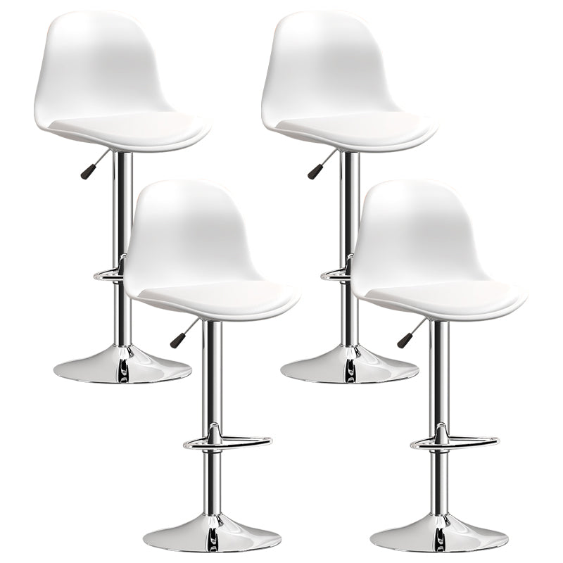 Indoor Swivel Bar Stools Folding with Metal Legs Counter Stool