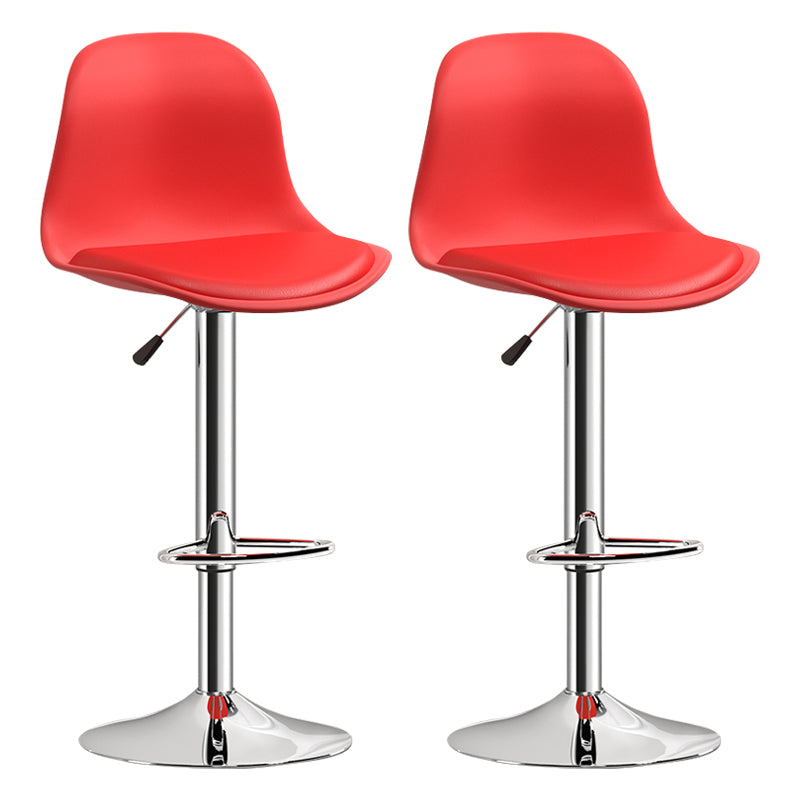 Indoor Swivel Bar Stools Folding with Metal Legs Counter Stool