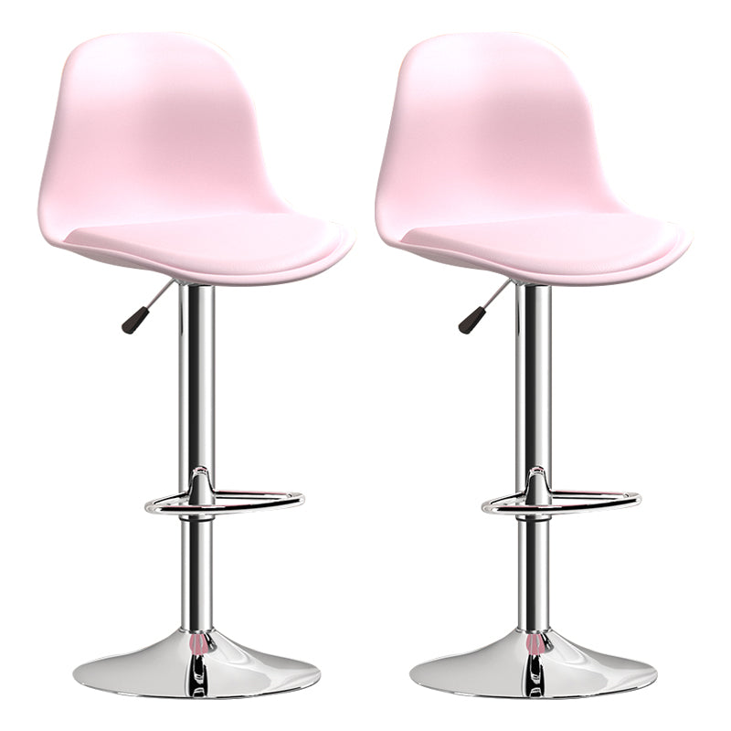 Indoor Swivel Bar Stools Folding with Metal Legs Counter Stool