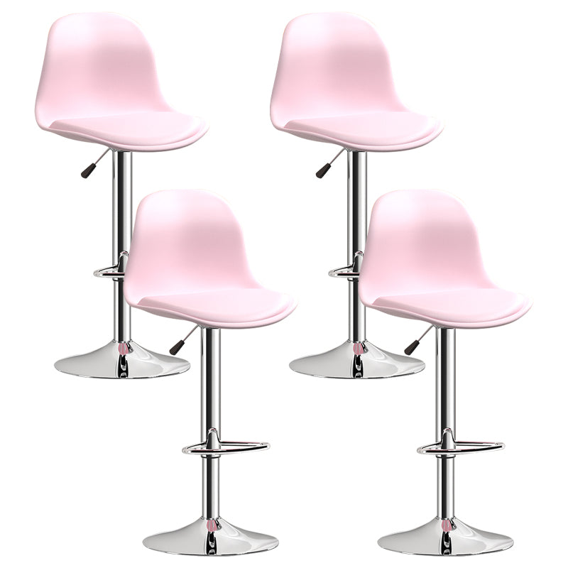 Indoor Swivel Bar Stools Folding with Metal Legs Counter Stool