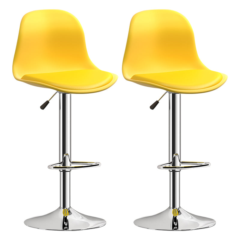 Indoor Swivel Bar Stools Folding with Metal Legs Counter Stool