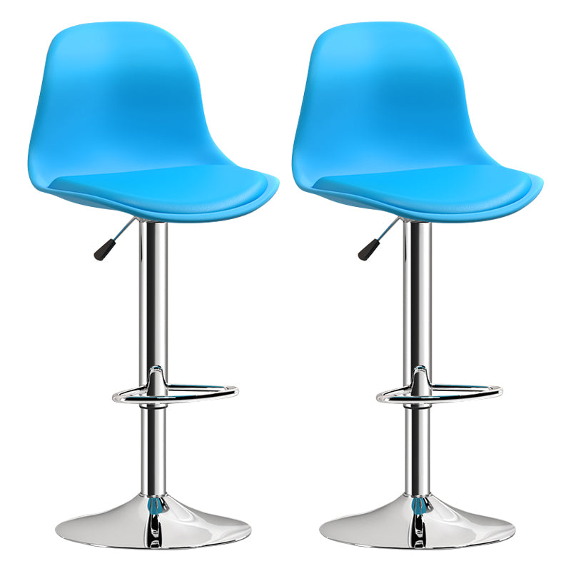 Indoor Swivel Bar Stools Folding with Metal Legs Counter Stool