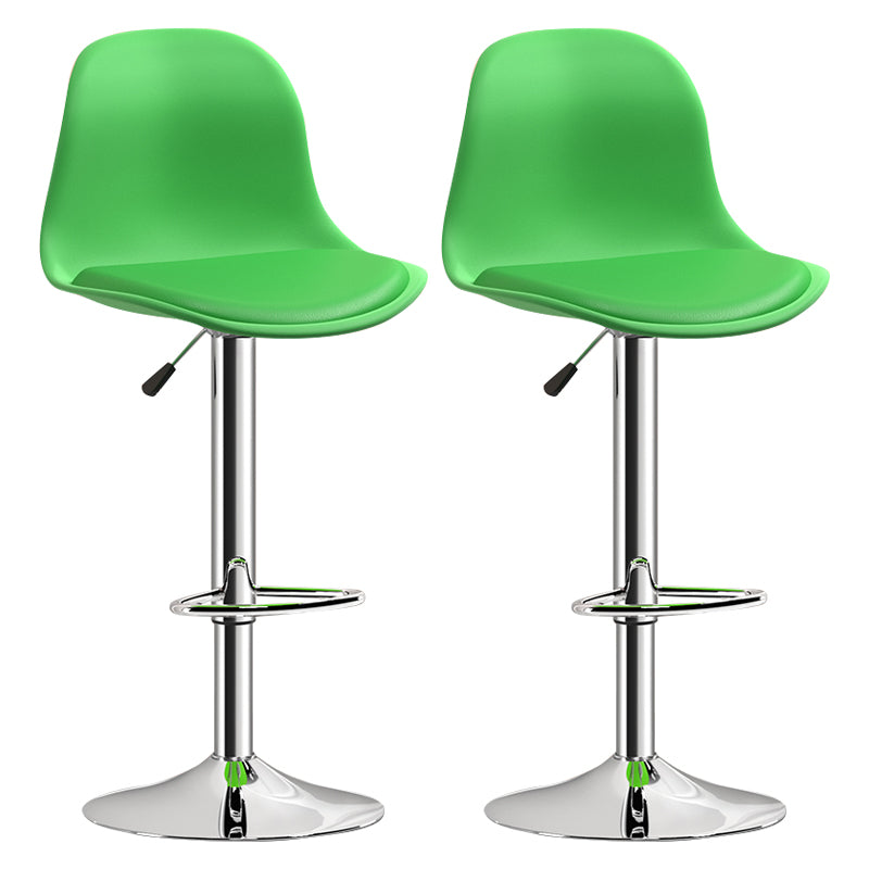 Indoor Swivel Bar Stools Folding with Metal Legs Counter Stool