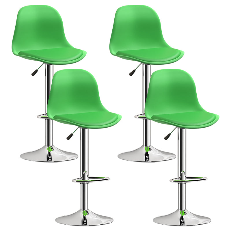 Indoor Swivel Bar Stools Folding with Metal Legs Counter Stool