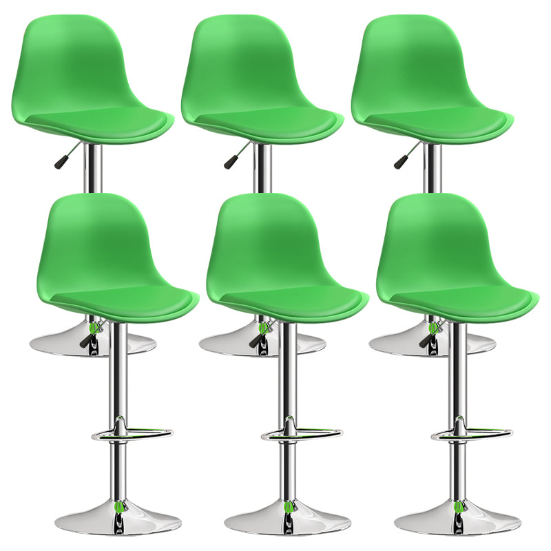 Indoor Swivel Bar Stools Folding with Metal Legs Counter Stool