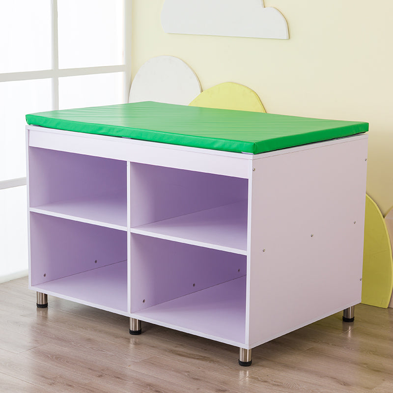 Modern Changing Table Dresser Flat Top Changing Table with Cabinet