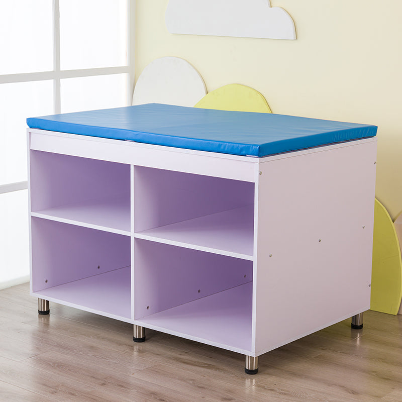 Modern Changing Table Dresser Flat Top Changing Table with Cabinet