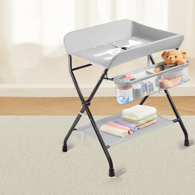 Modern Baby Changing Table Folding Changing Table with Storage