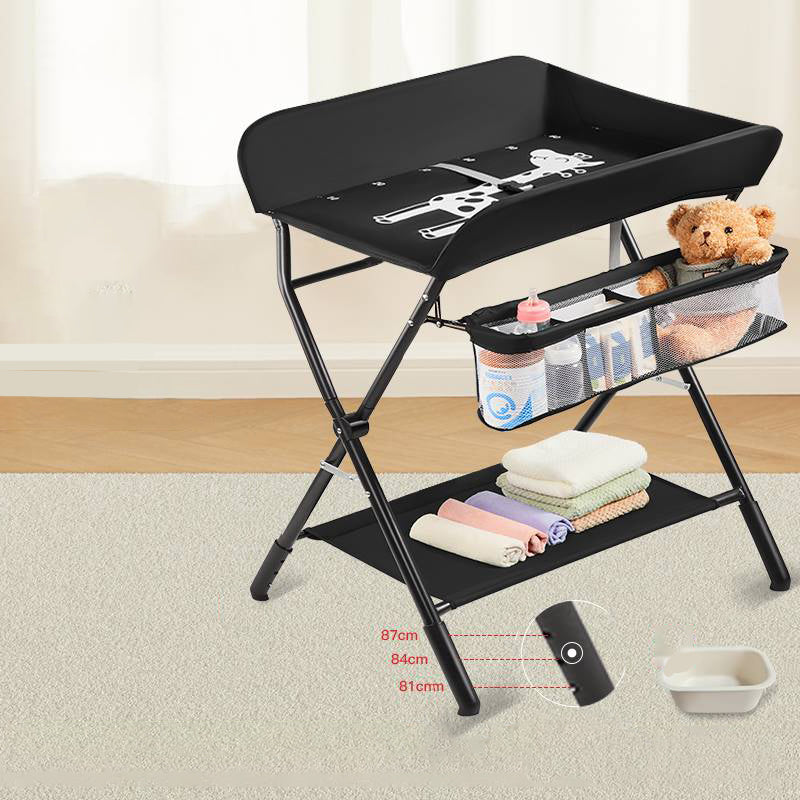 Modern Baby Changing Table Folding Changing Table with Storage