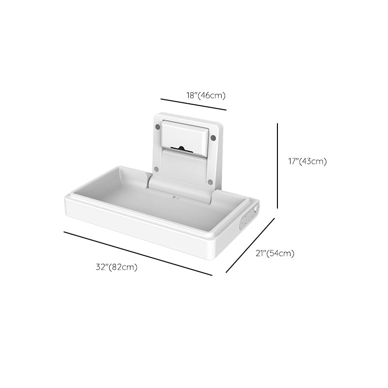 Modern Baby Changing Table Matte Finish Folding Changing Table