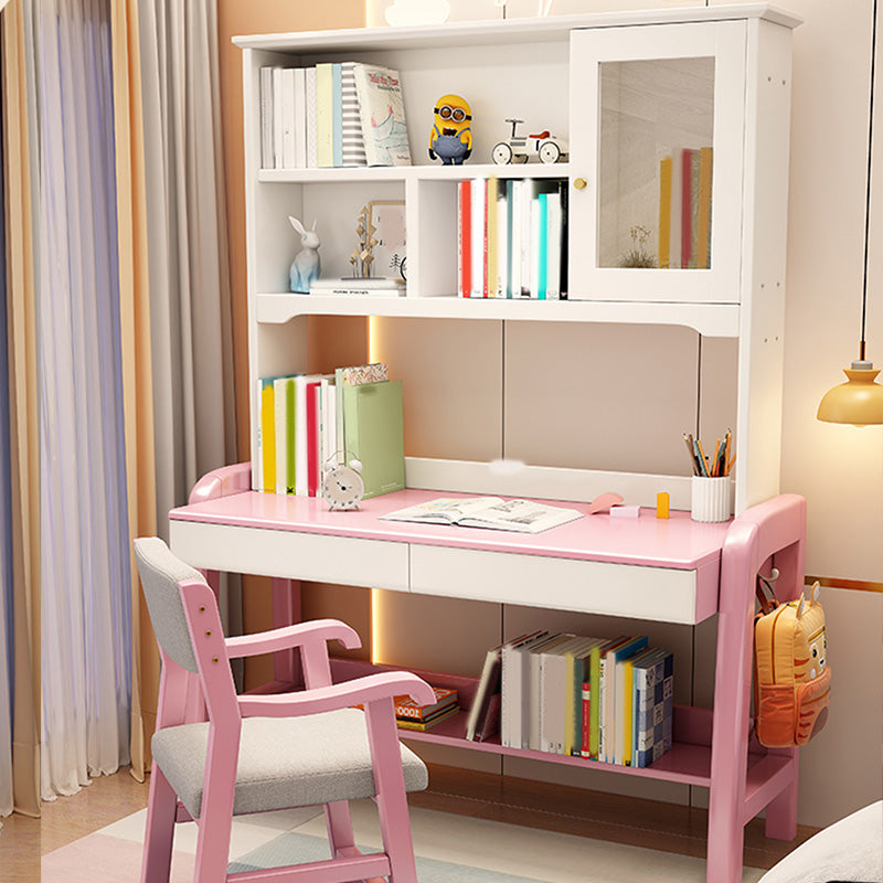 Adjustable Kids Desks 23.6" Width with Storage Kids Desks Writing Desk