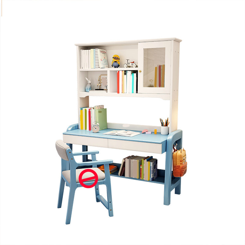 Adjustable Kids Desks 23.6" Width with Storage Kids Desks Writing Desk