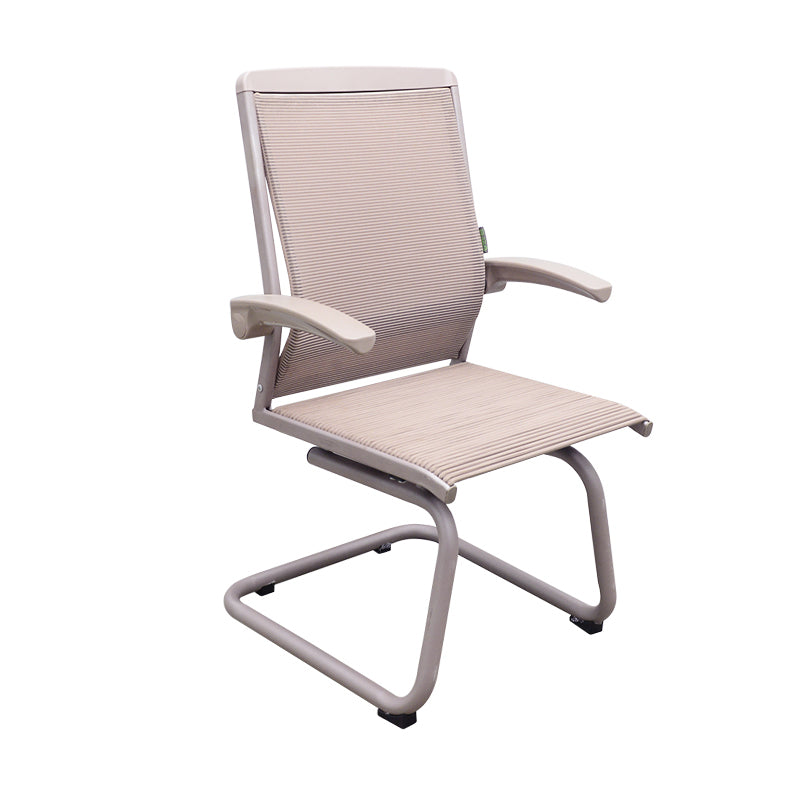 Contemporary Arms Included Desk Chair Mesh Back Conference Chair for Office