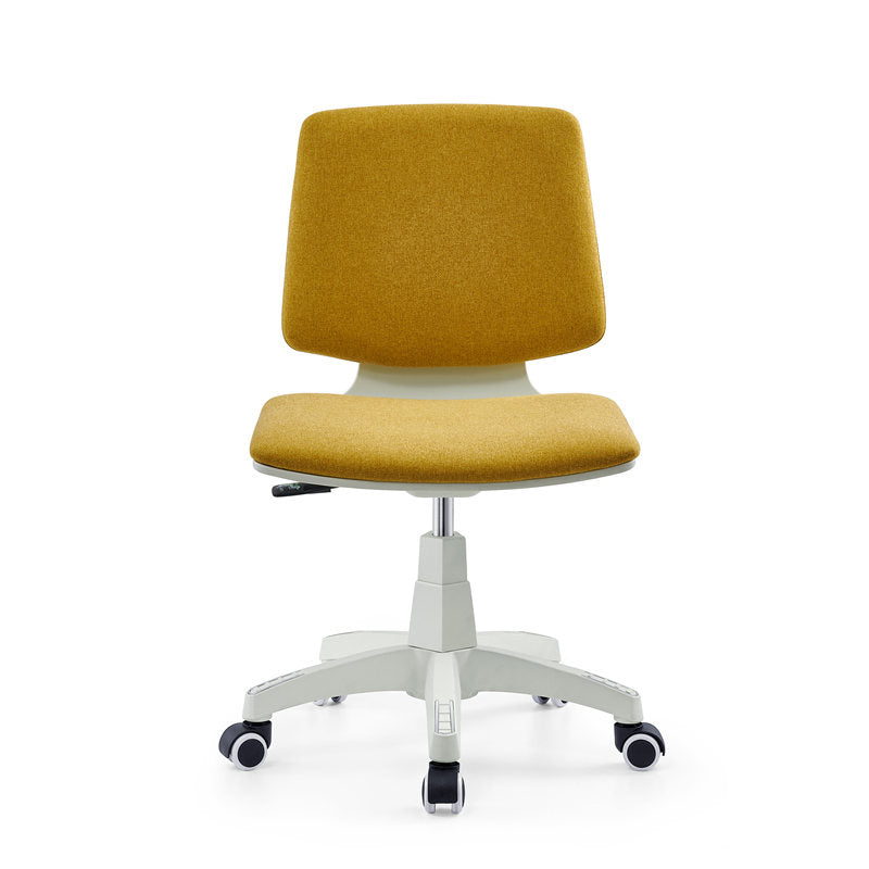 Modern Desk Chair Fabric Low Back Conference Chair with Wheels