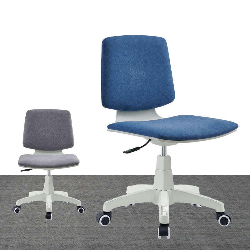 Modern Desk Chair Fabric Low Back Conference Chair with Wheels