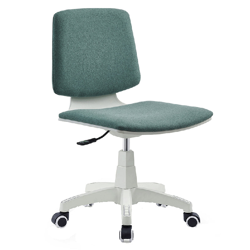 Modern Desk Chair Fabric Low Back Conference Chair with Wheels