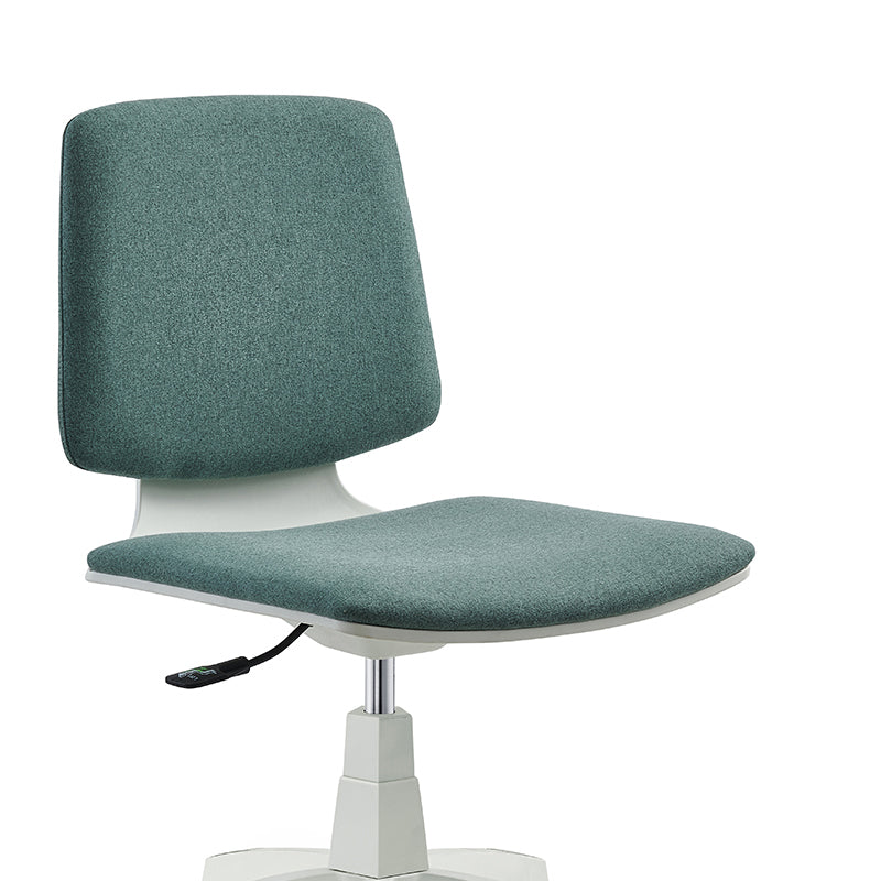 Modern Desk Chair Fabric Low Back Conference Chair with Wheels