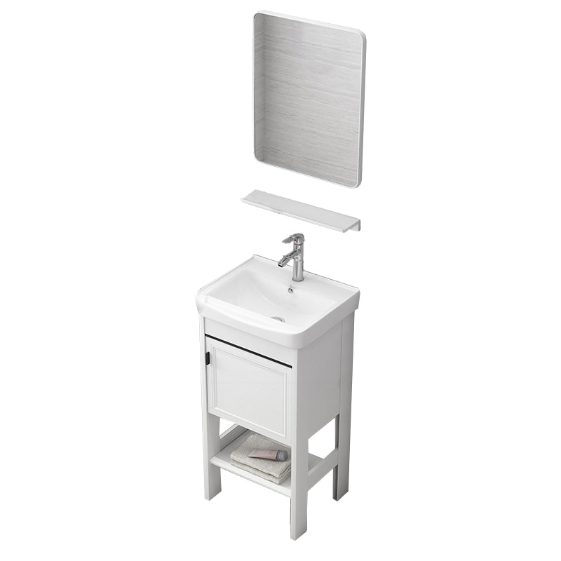 Freestanding Bathroom Sink Vanity Glam Single-Sink Bathroom Vanity