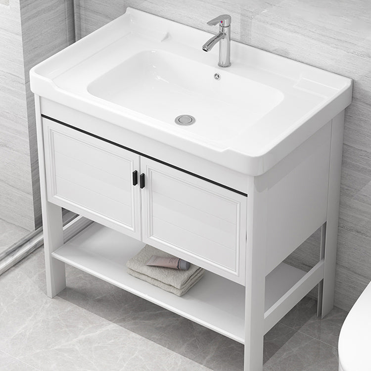 Freestanding Bathroom Sink Vanity Glam Single-Sink Bathroom Vanity