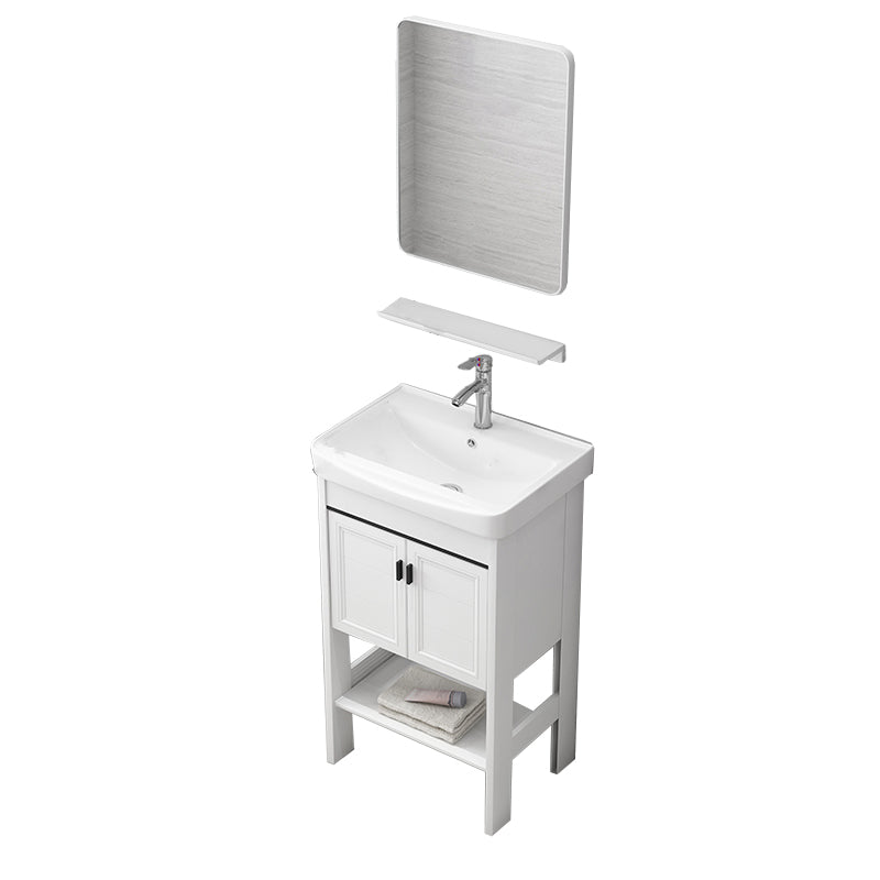 Freestanding Bathroom Sink Vanity Glam Single-Sink Bathroom Vanity