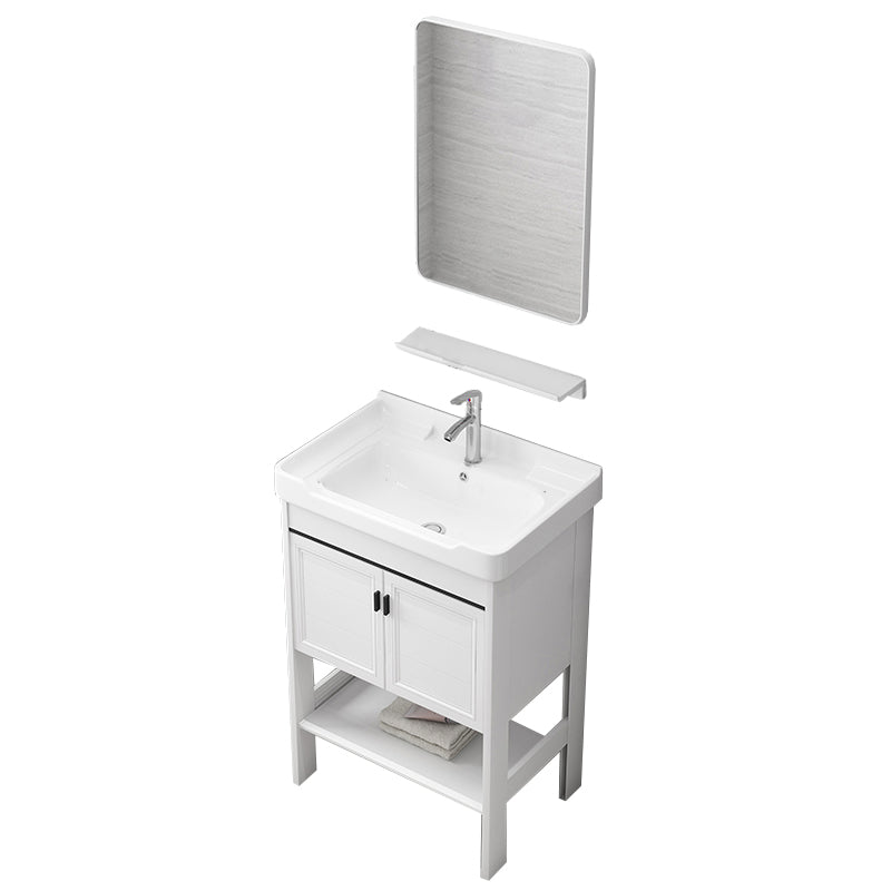 Freestanding Bathroom Sink Vanity Glam Single-Sink Bathroom Vanity