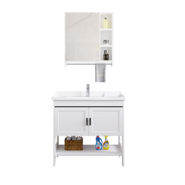 Freestanding Bathroom Sink Vanity Glam Single-Sink Bathroom Vanity