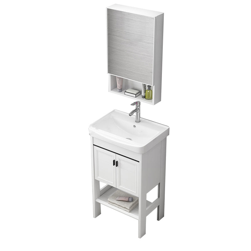 Freestanding Bathroom Sink Vanity Glam Single-Sink Bathroom Vanity