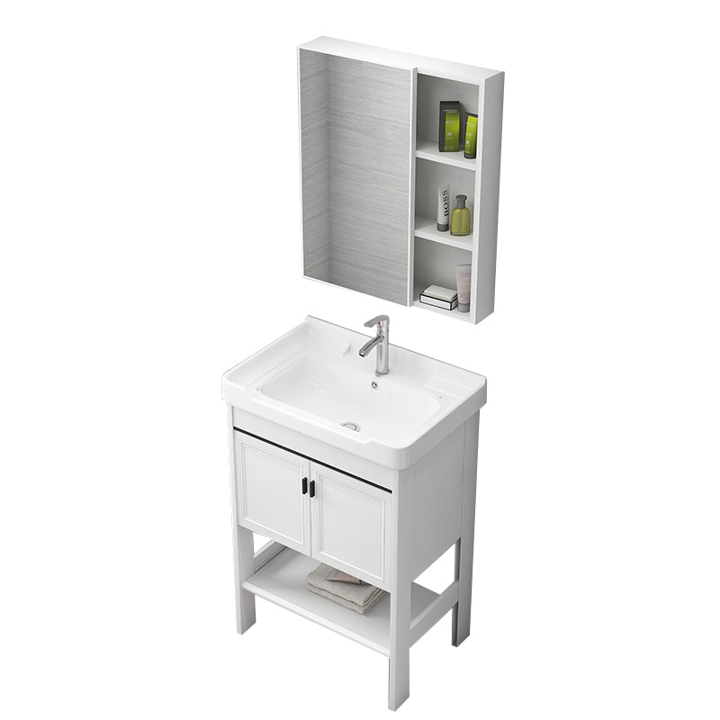 Freestanding Bathroom Sink Vanity Glam Single-Sink Bathroom Vanity