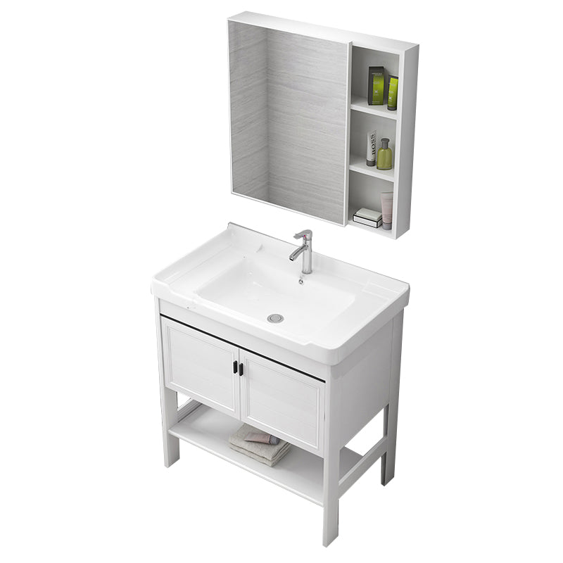 Freestanding Bathroom Sink Vanity Glam Single-Sink Bathroom Vanity