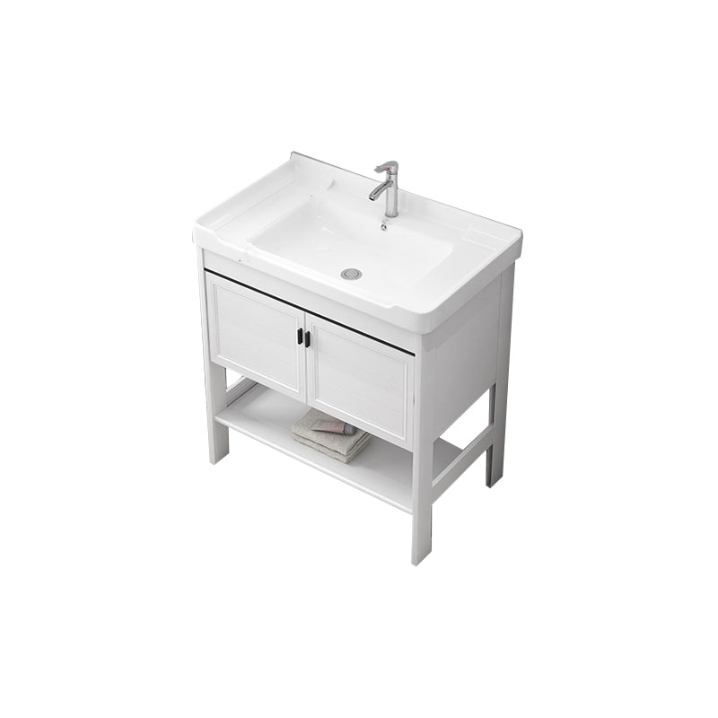 Freestanding Bathroom Sink Vanity Glam Single-Sink Bathroom Vanity