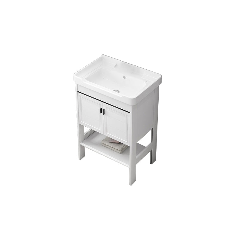 Freestanding Bathroom Sink Vanity Glam Single-Sink Bathroom Vanity