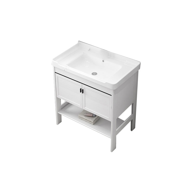 Freestanding Bathroom Sink Vanity Glam Single-Sink Bathroom Vanity