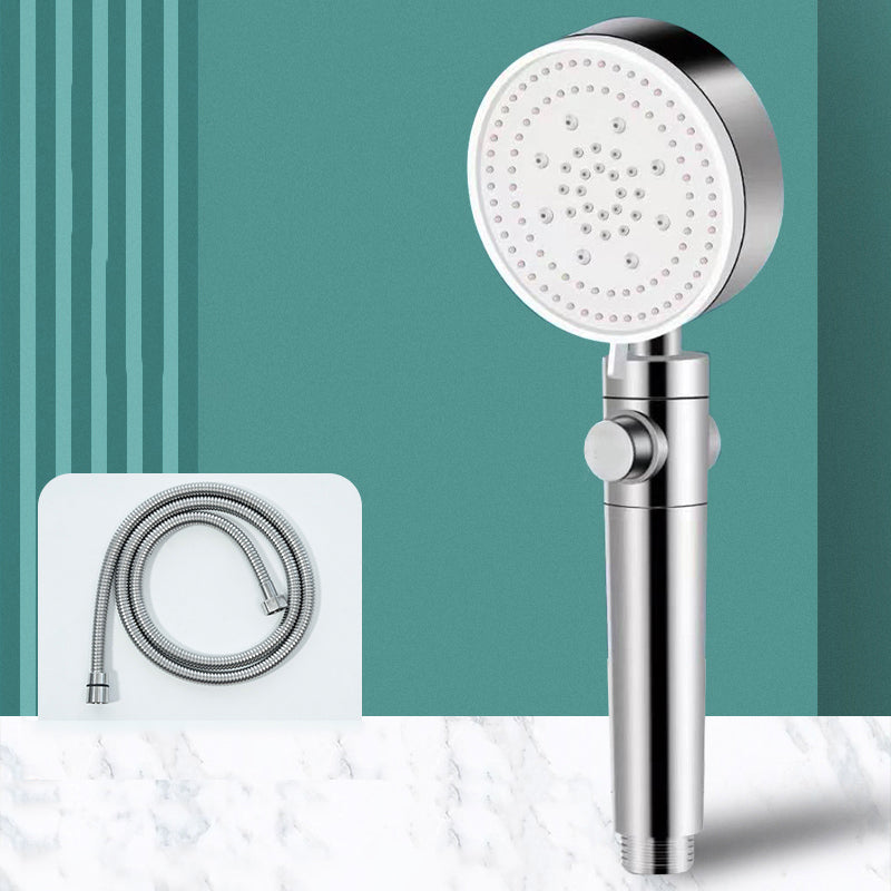 Metal Shower Head Combo Modern Adjustable Spray Pattern Handheld Shower Head