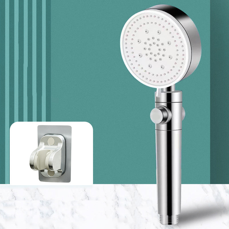 Metal Shower Head Combo Modern Adjustable Spray Pattern Handheld Shower Head