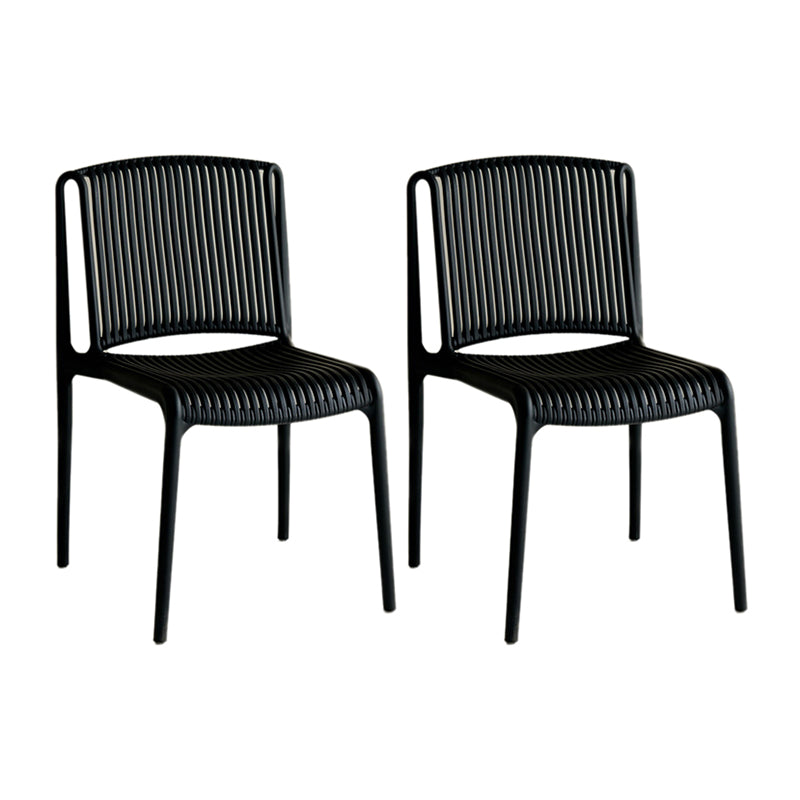 Plastic Outdoors Dining Chairs Stacking Indoor-Outdoor Chair