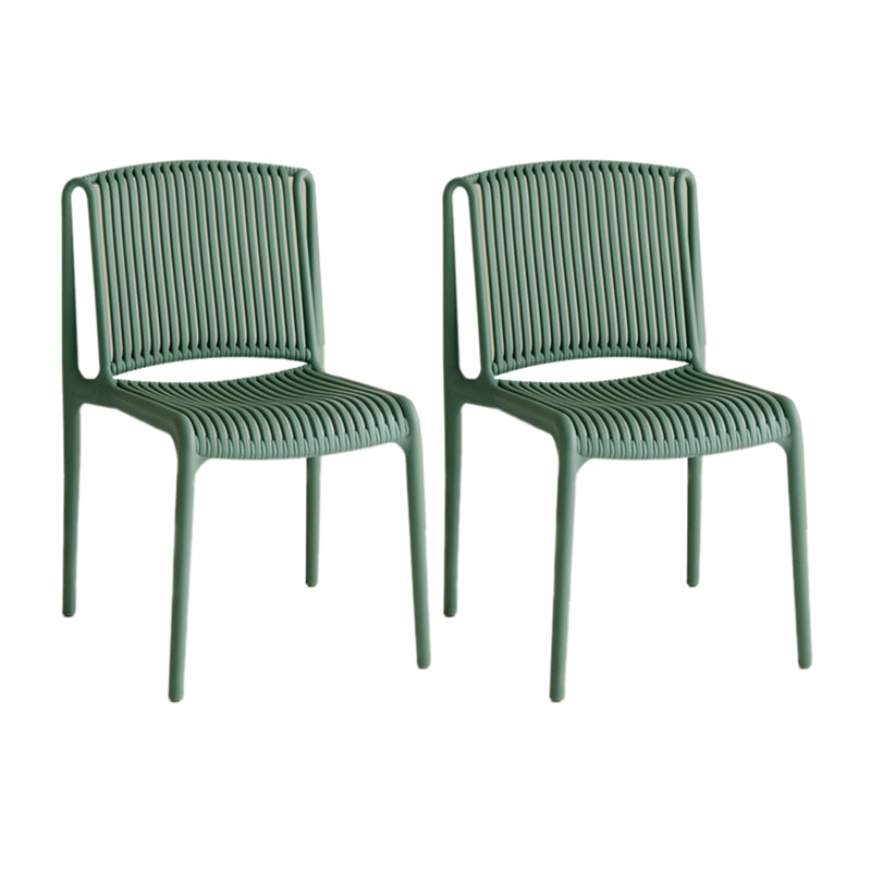 Plastic Outdoors Dining Chairs Stacking Indoor-Outdoor Chair