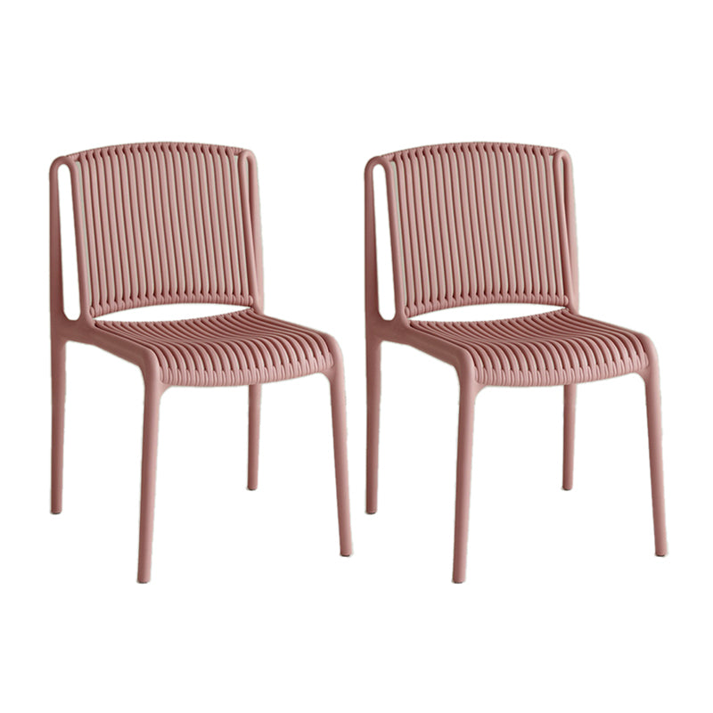 Plastic Outdoors Dining Chairs Stacking Indoor-Outdoor Chair