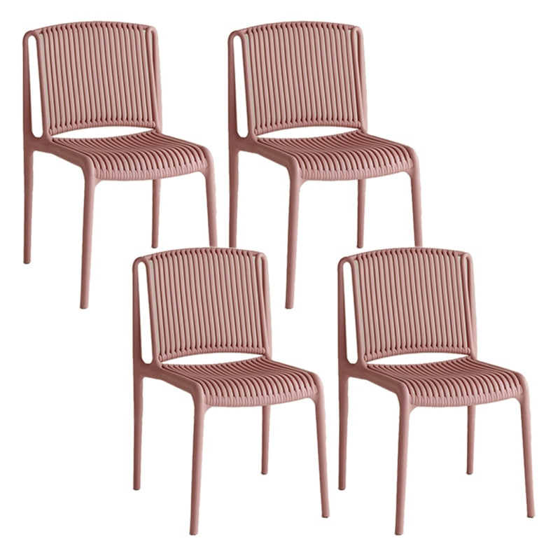 Plastic Outdoors Dining Chairs Stacking Indoor-Outdoor Chair