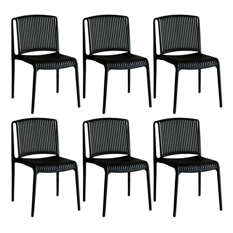 Plastic Outdoors Dining Chairs Stacking Indoor-Outdoor Chair