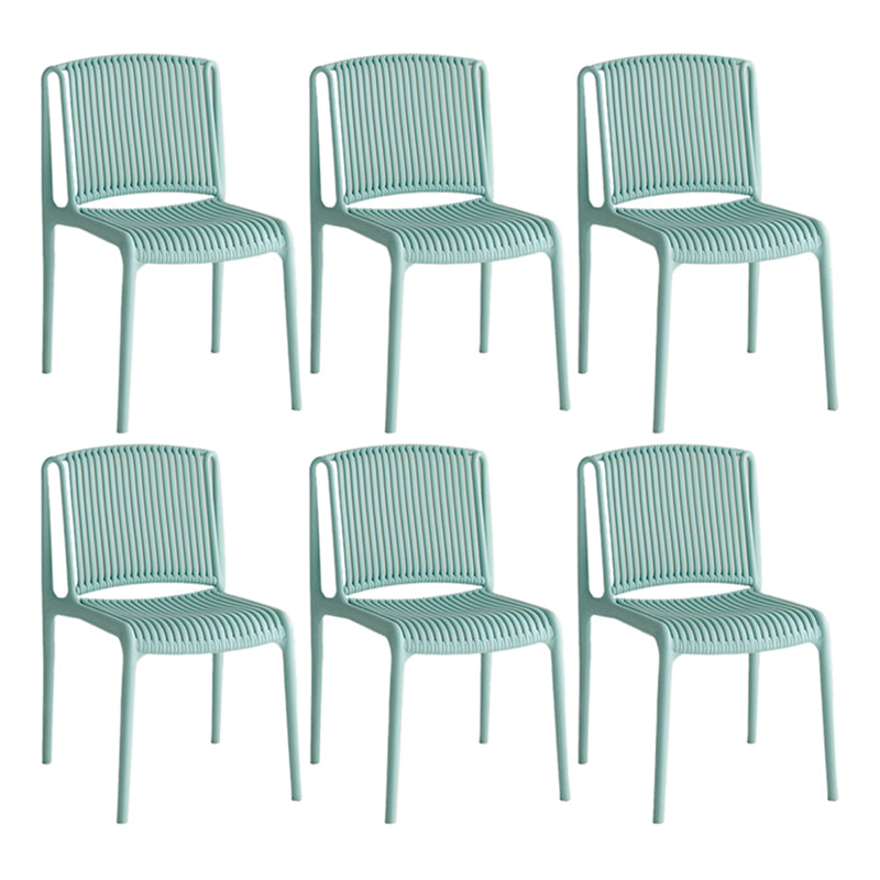 Plastic Outdoors Dining Chairs Stacking Indoor-Outdoor Chair