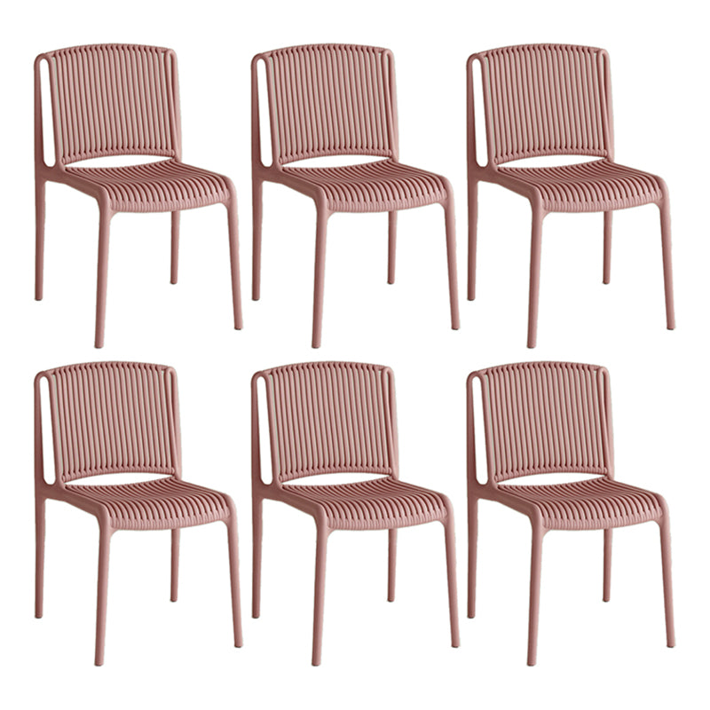 Plastic Outdoors Dining Chairs Stacking Indoor-Outdoor Chair