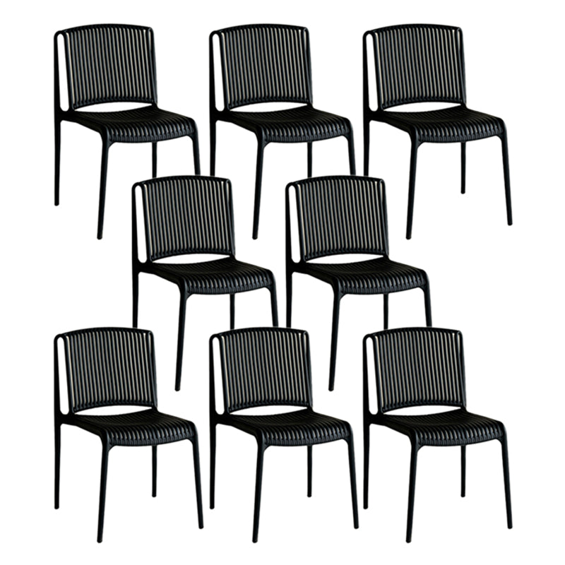 Plastic Outdoors Dining Chairs Stacking Indoor-Outdoor Chair