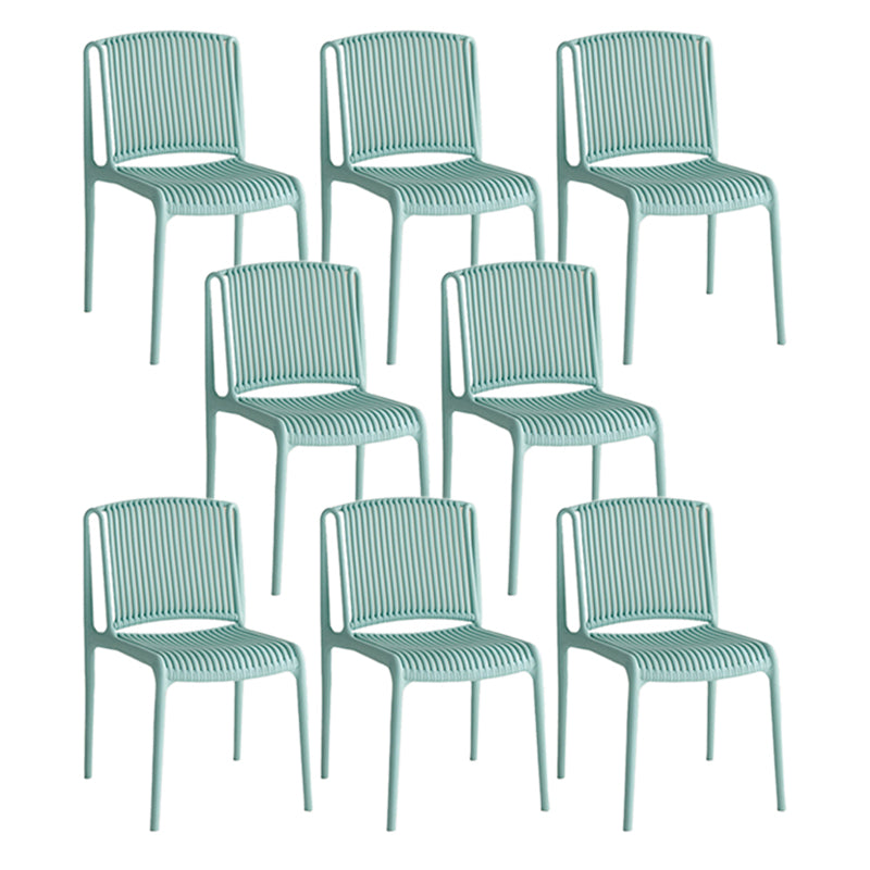 Plastic Outdoors Dining Chairs Stacking Indoor-Outdoor Chair