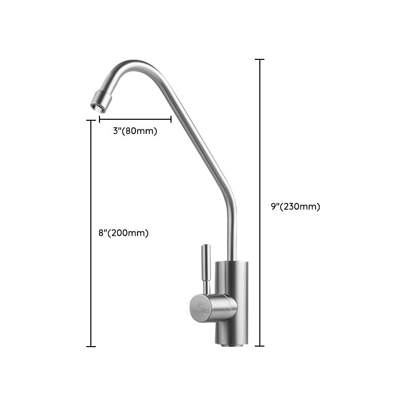 Contemporary Kitchen Bar Faucet Swivel Spout Lead Free Kitchen Faucet