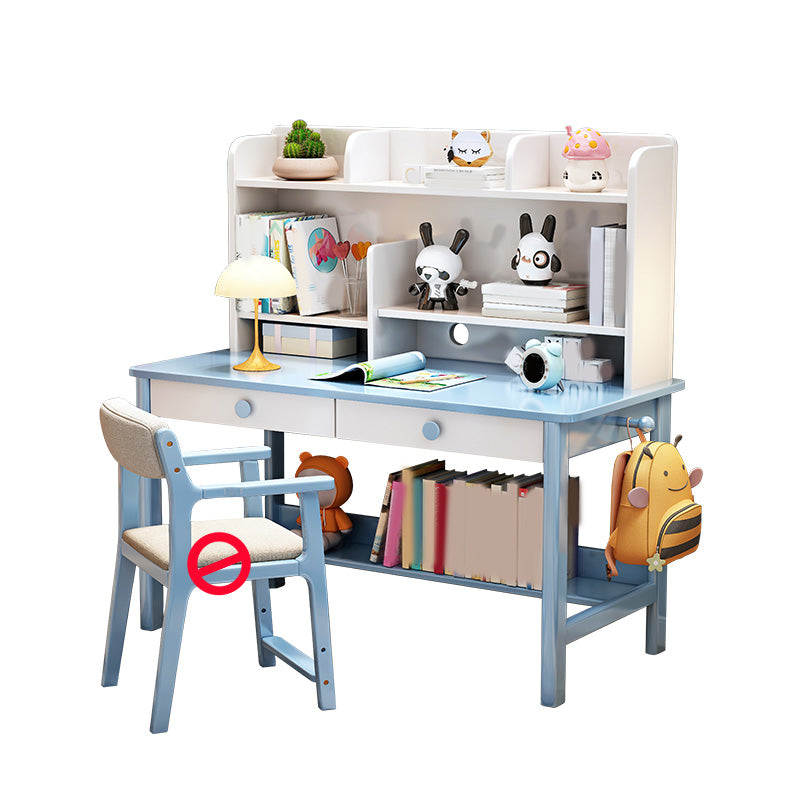 Adjustable Desk Kids Desks with Side Hook Bedroom 23.6"W Child Desk