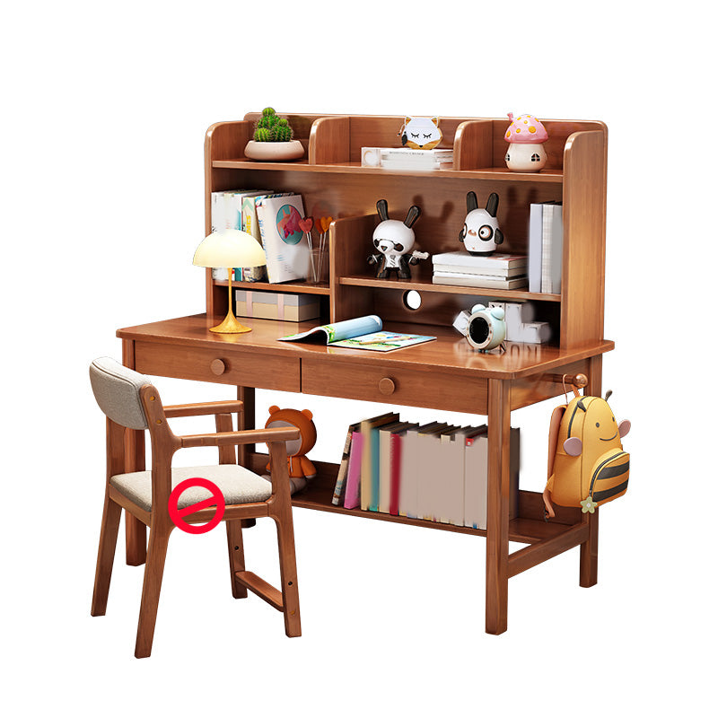 Adjustable Desk Kids Desks with Side Hook Bedroom 23.6"W Child Desk